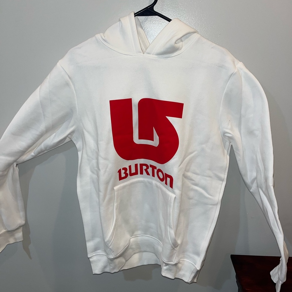 Burton White Sweatshirt